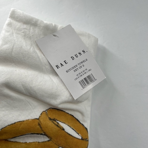 Rae Dunn Kitchen Towels 2 Sets of 2 Towels NEW - Picture 5 of 5